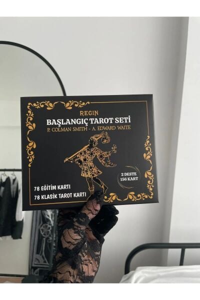 REGIN Başlangıç Tarot Kitabı Ve Başlangıç Tarot Seti - 78 Eğitim Kartı + 78 Klasik Tarot Kartı
