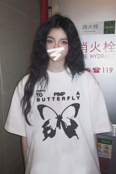 Beyaz Unisex To Pimp Butterfly T-Shirt