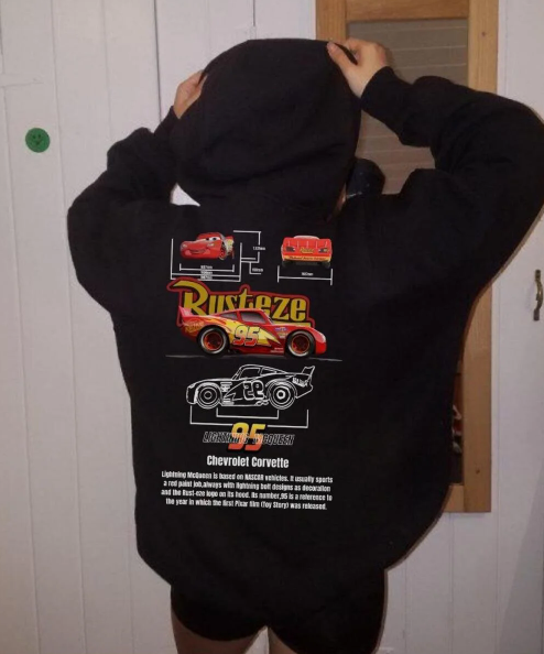 Unisex Rusteze Mcquwnn Sweatshirt Siyah