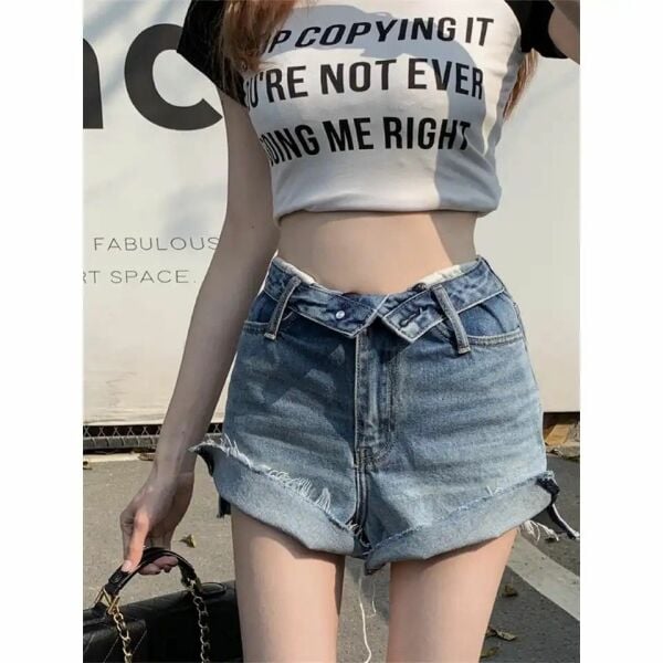 Stop Copying Me Baskılı Reglan Kol Detay Crop