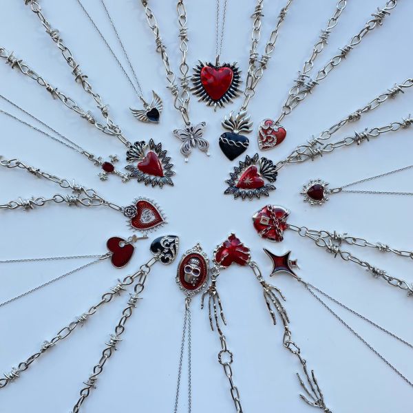 Crown Heart Thorny Kolye