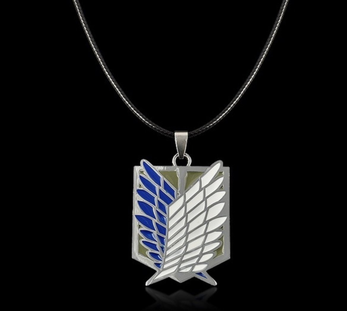 Attack On Titan Wings Of Liberty Pendant Ipli Kolye