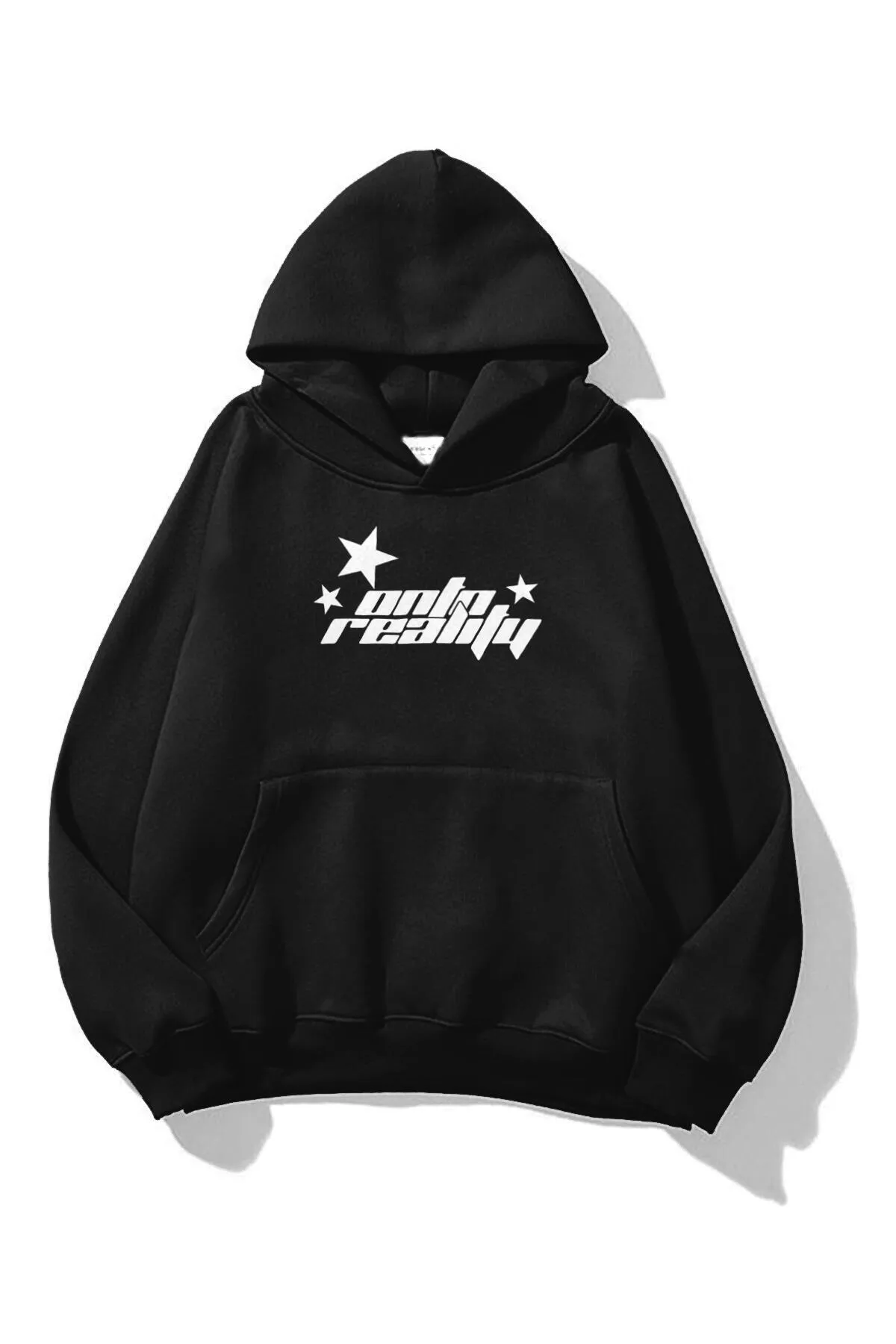 Siyah Onto Reality Unisex Hoodie