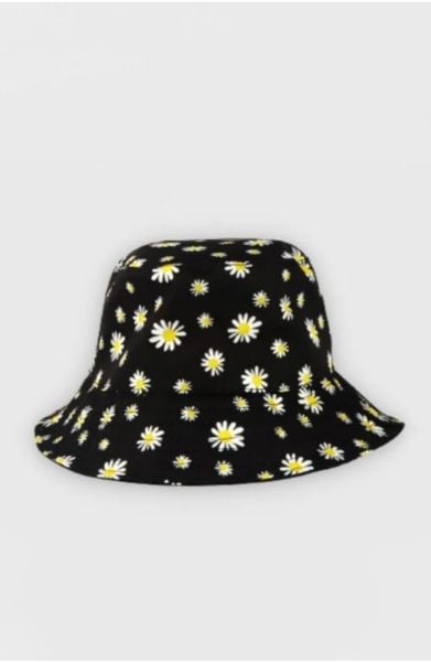 Papatya Desen Balıkçı Şapka Bucket Hat