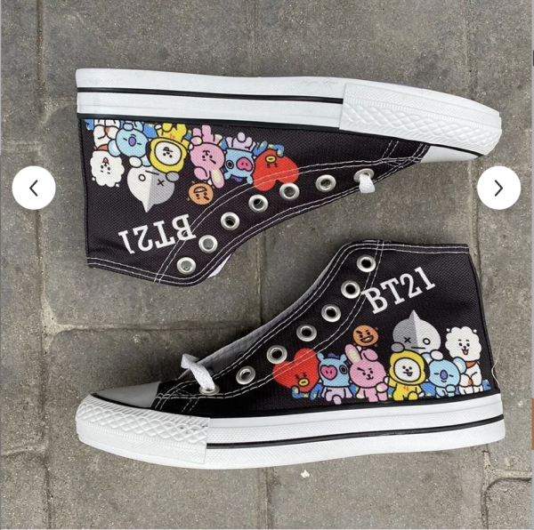 Stray Kids BT21 Baskılı Sneaker Ayakkabı(Kopya)