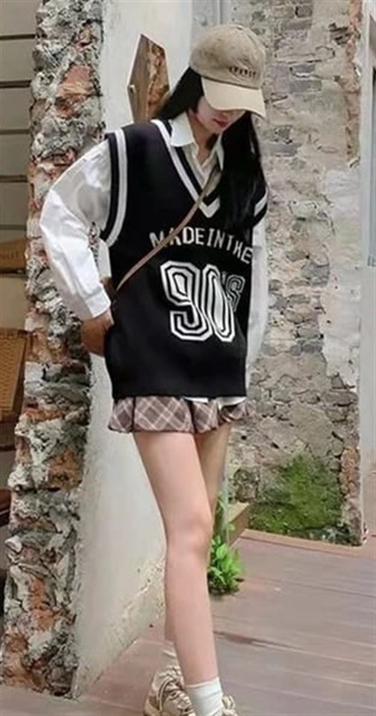 Vintage Siyah 90's Unisex Süveter