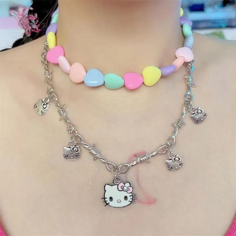 Kawaii Hello Kitty Helys Kolye