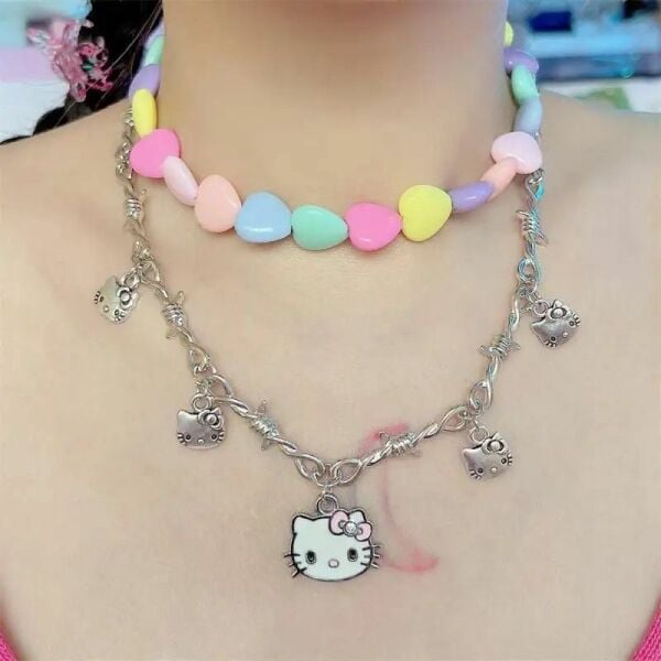 Kawaii Hello Kitty Helys Kolye
