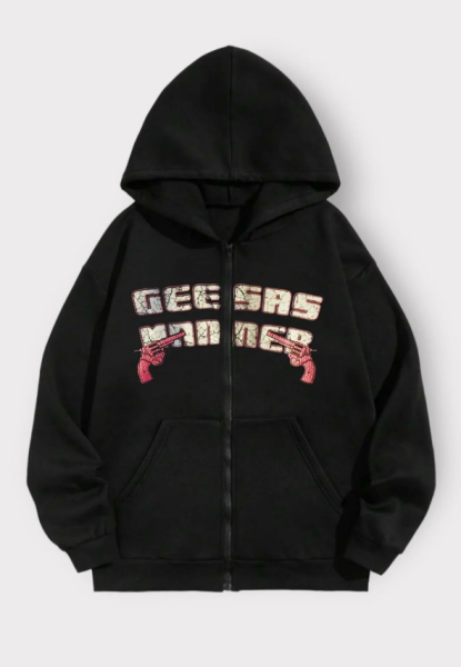 Siyah Geesas Manner Hırka