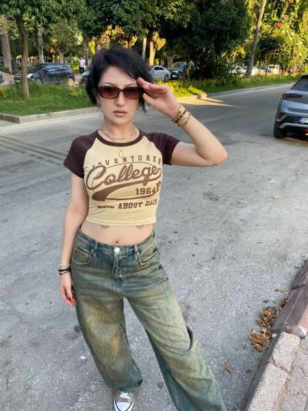 Y2k Mavi Eskitme Bdg Jean