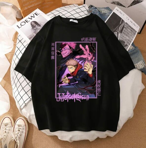 Jujutsu Kaisen  Siyah Unisex T-Shirt