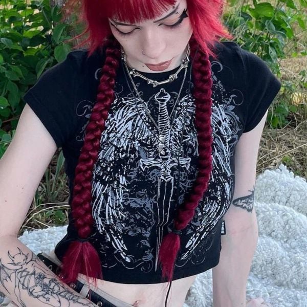 Cross Angel Crop