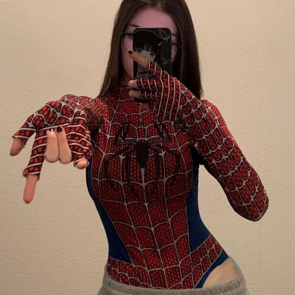 Red Spider Çıtçıtlı Body
