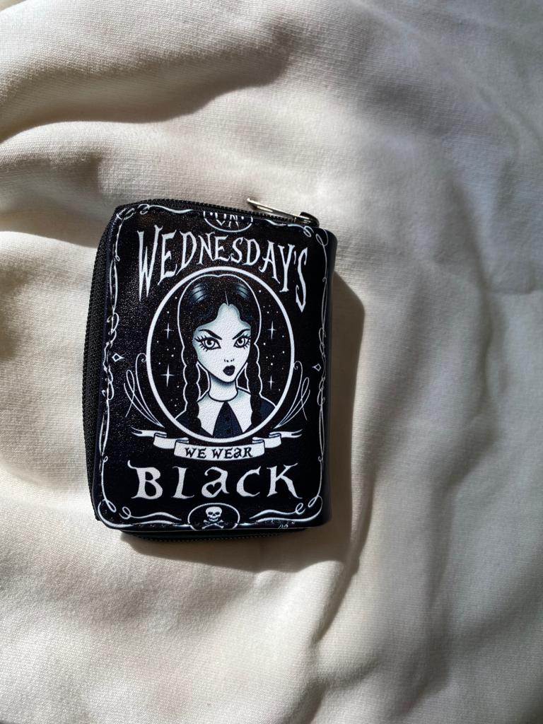 Wednesday Black Cüzdan
