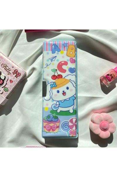 Mavi Cinnamoroll Oyunlu Sulu Kutu Kalemlik