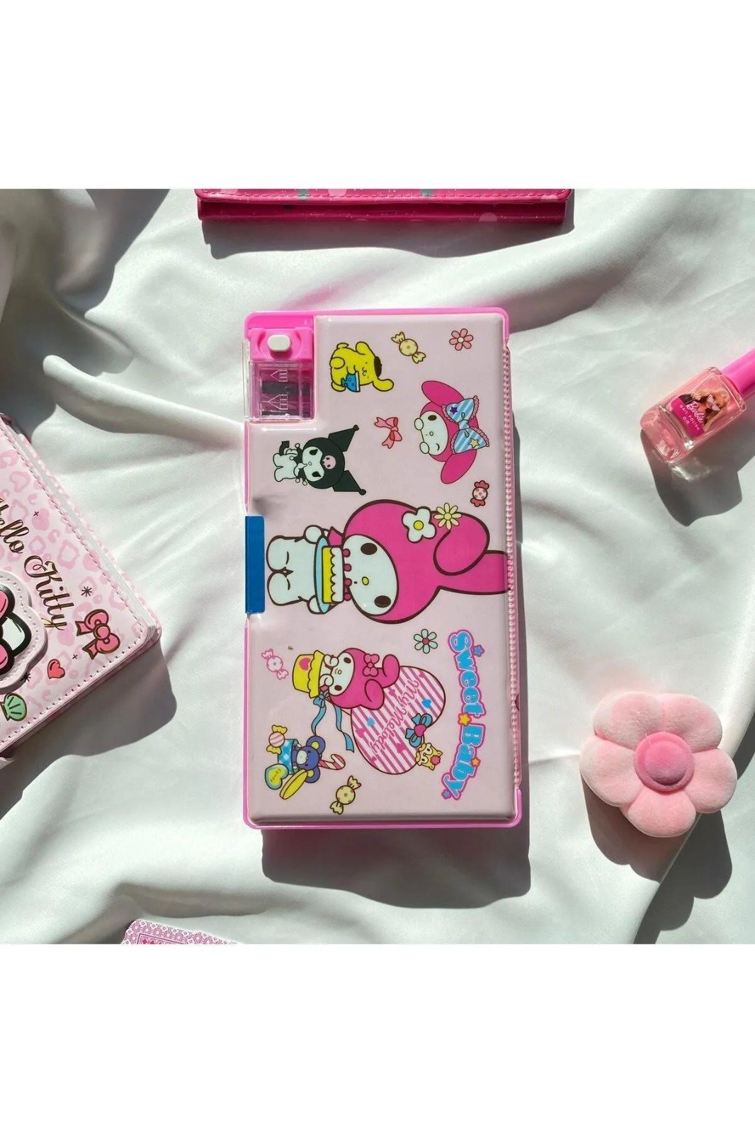 Pembe My Melody Otomatik Kutu Kalemlik