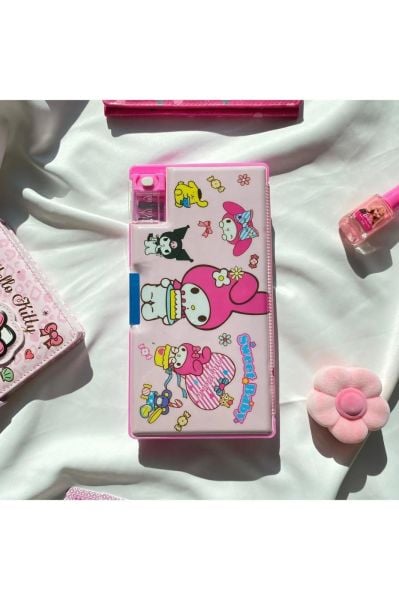 Pembe My Melody Otomatik Kutu Kalemlik
