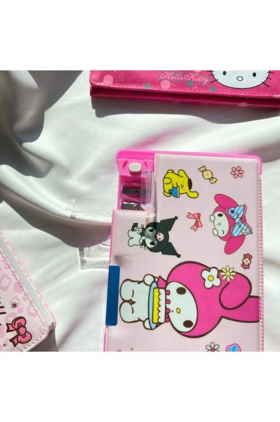 Pembe My Melody Otomatik Kutu Kalemlik
