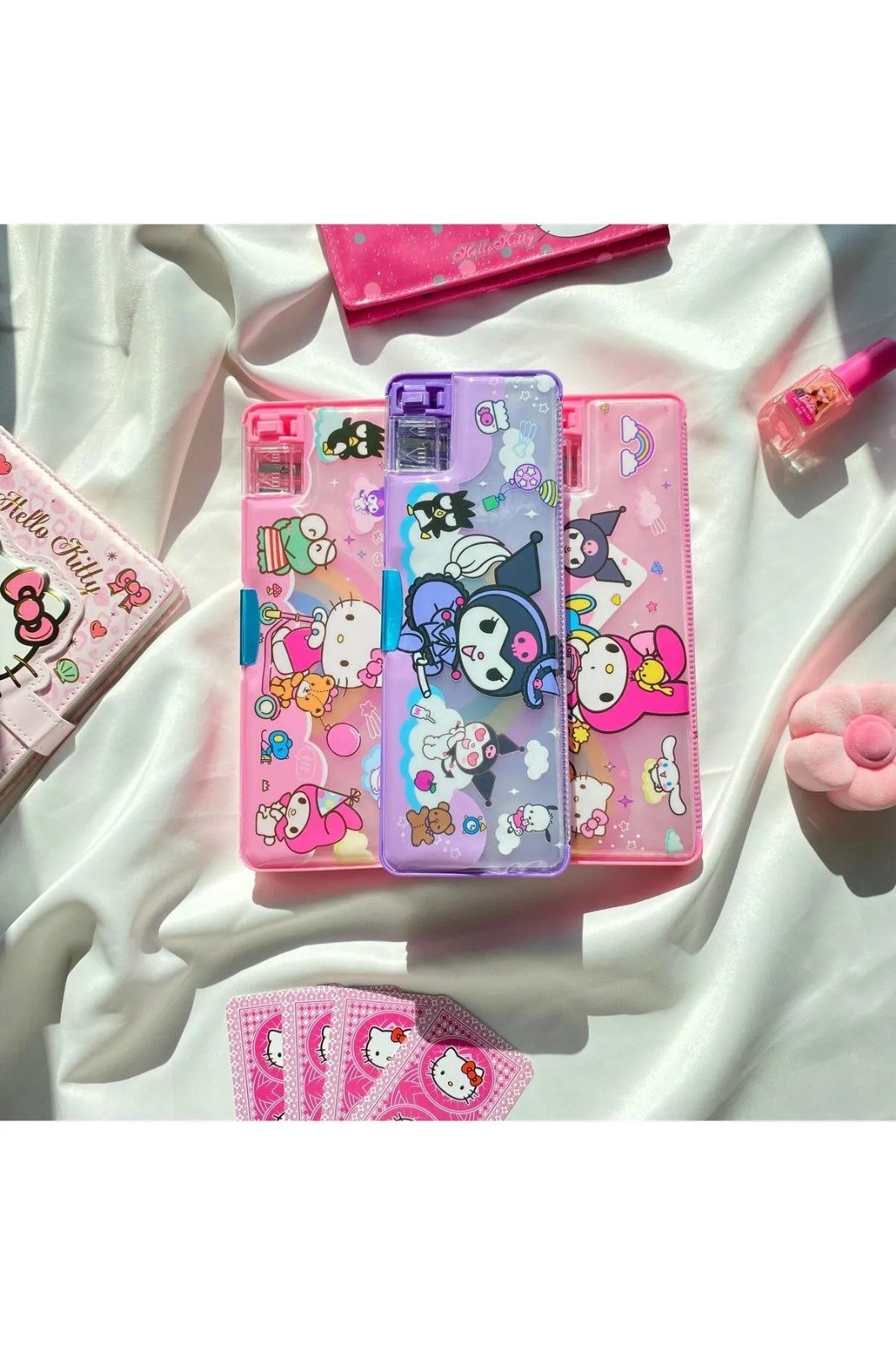 Pembe Hello Kitty Kutu Kalemlik