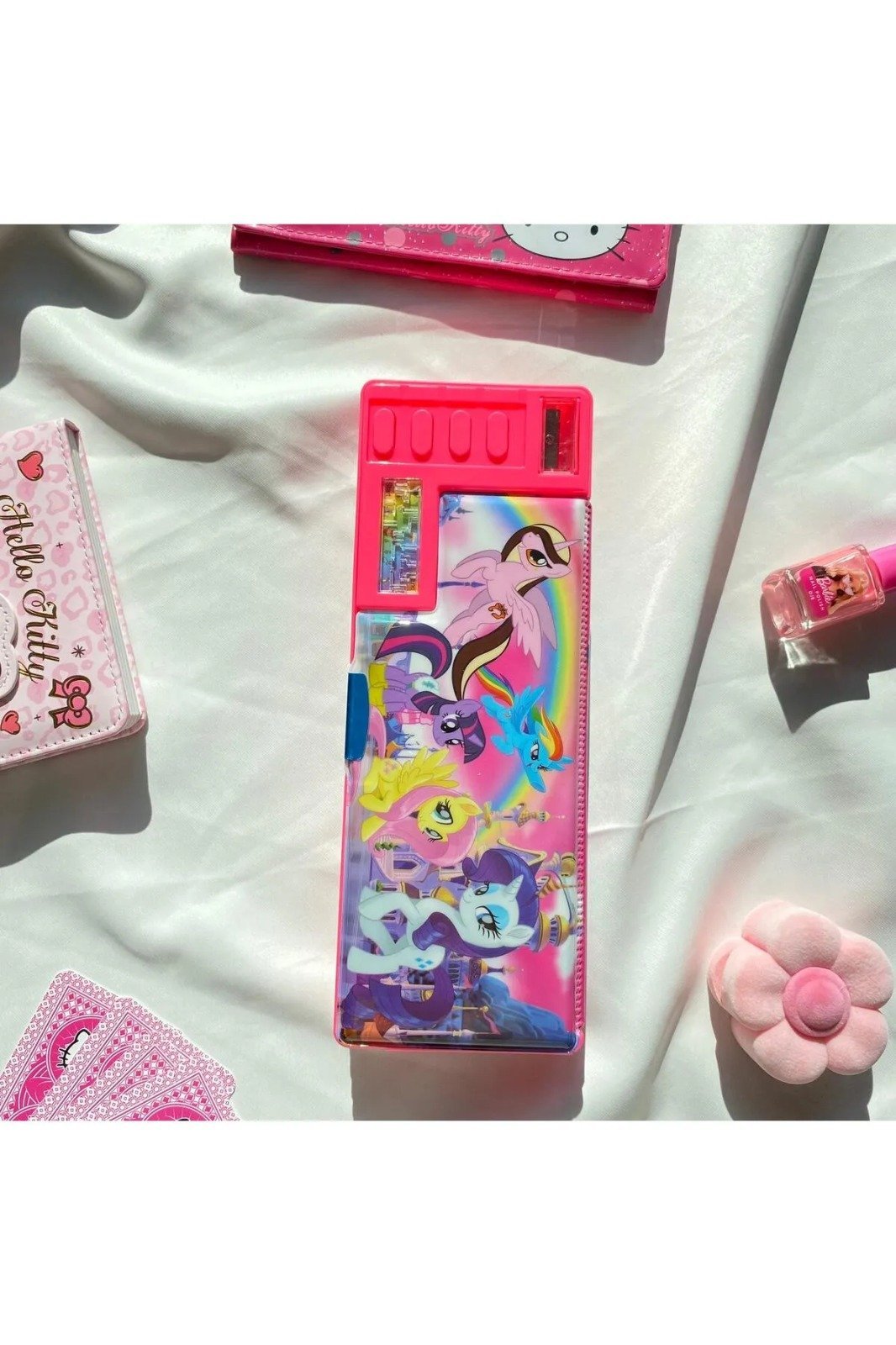 Pembe Unicorn Kutu Kalemlik