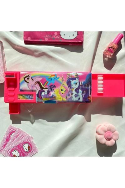 Pembe Unicorn Kutu Kalemlik