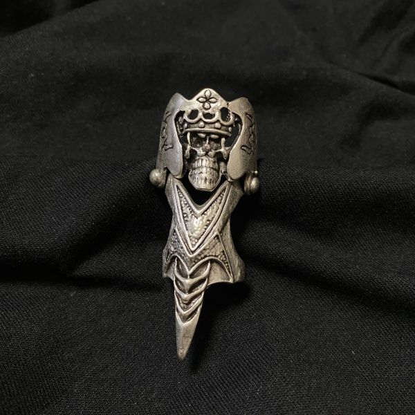 Gothic Skull King Yüzük