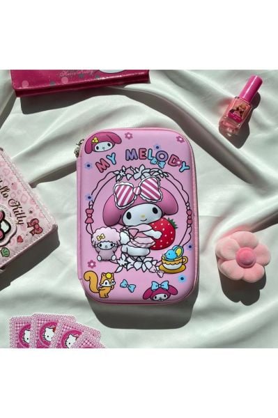 Pembe My Melody Kabartma Baskılı Kalemlik