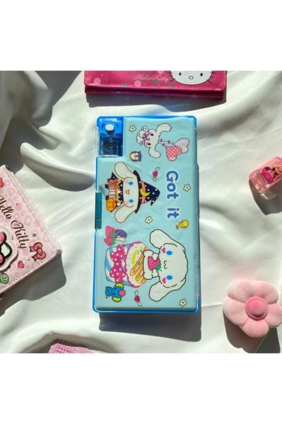 Mavi Cinnamoroll Otomatik Kutu Kalemlik