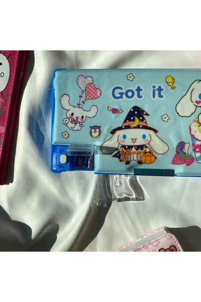 Mavi Cinnamoroll Otomatik Kutu Kalemlik