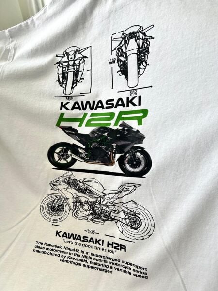 Kawasaki H2R Sketch Tişört