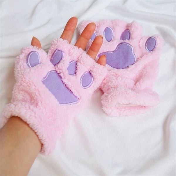 Pembe Pati Eldiven