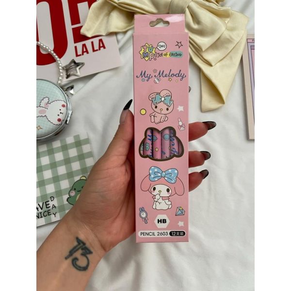Kawaii Pink My Melody Kurşun Kalem