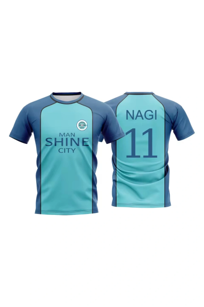 Anime Man Shine City Nagi 11 T Shirt Soccer Jersey
