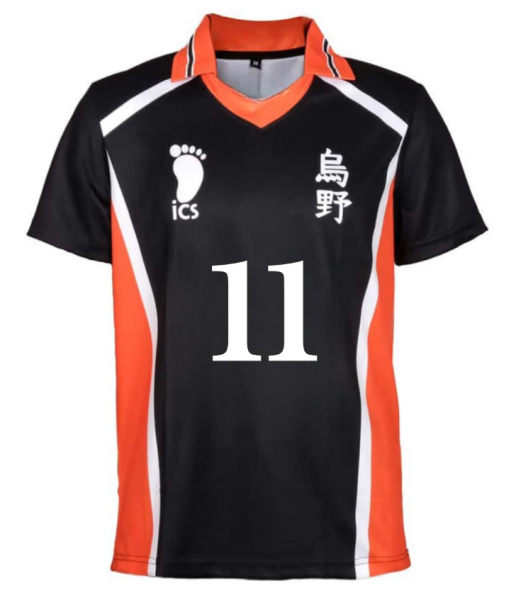 Haikyuu Jersey 11 Numara Detail Unisex Jersey Forma