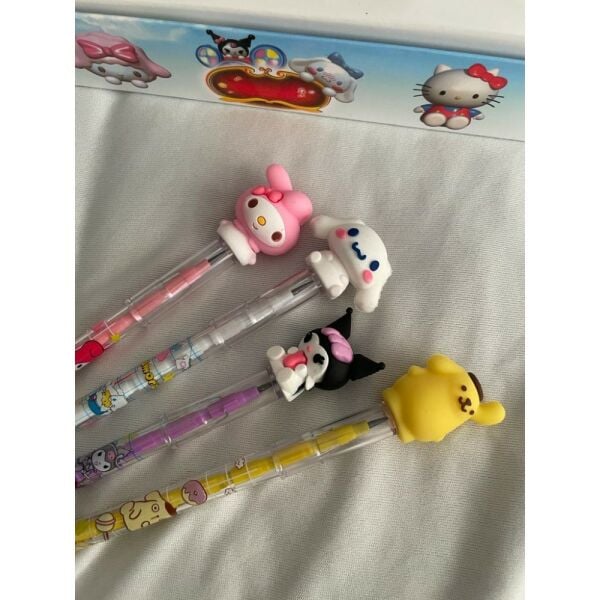 Cute Kawaii Yumurtlayan Kalem Beyaz