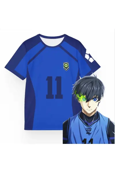 Blue Lock Mavi 11 İsagi Unisex Forma