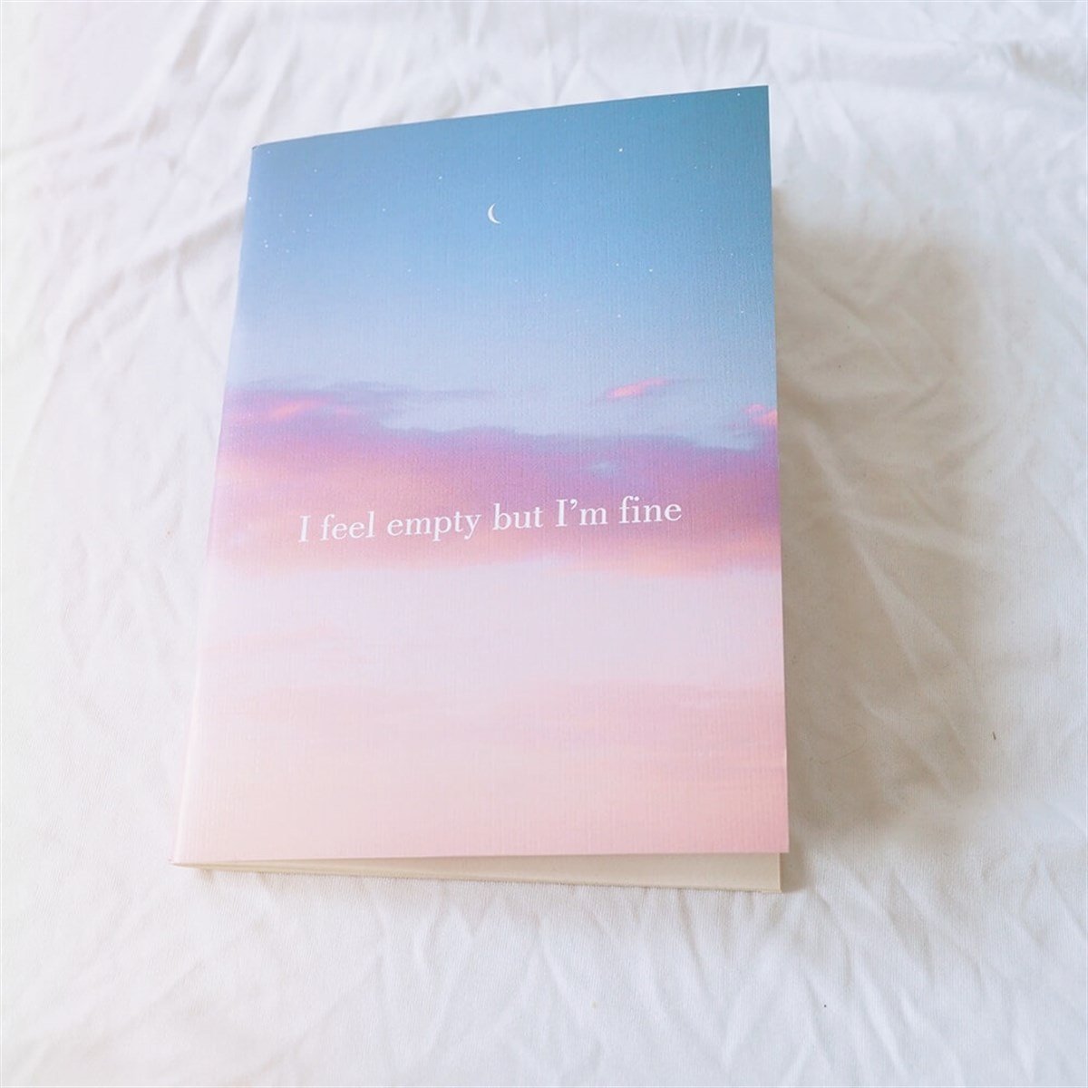 I'm Fine Baskılı Defter