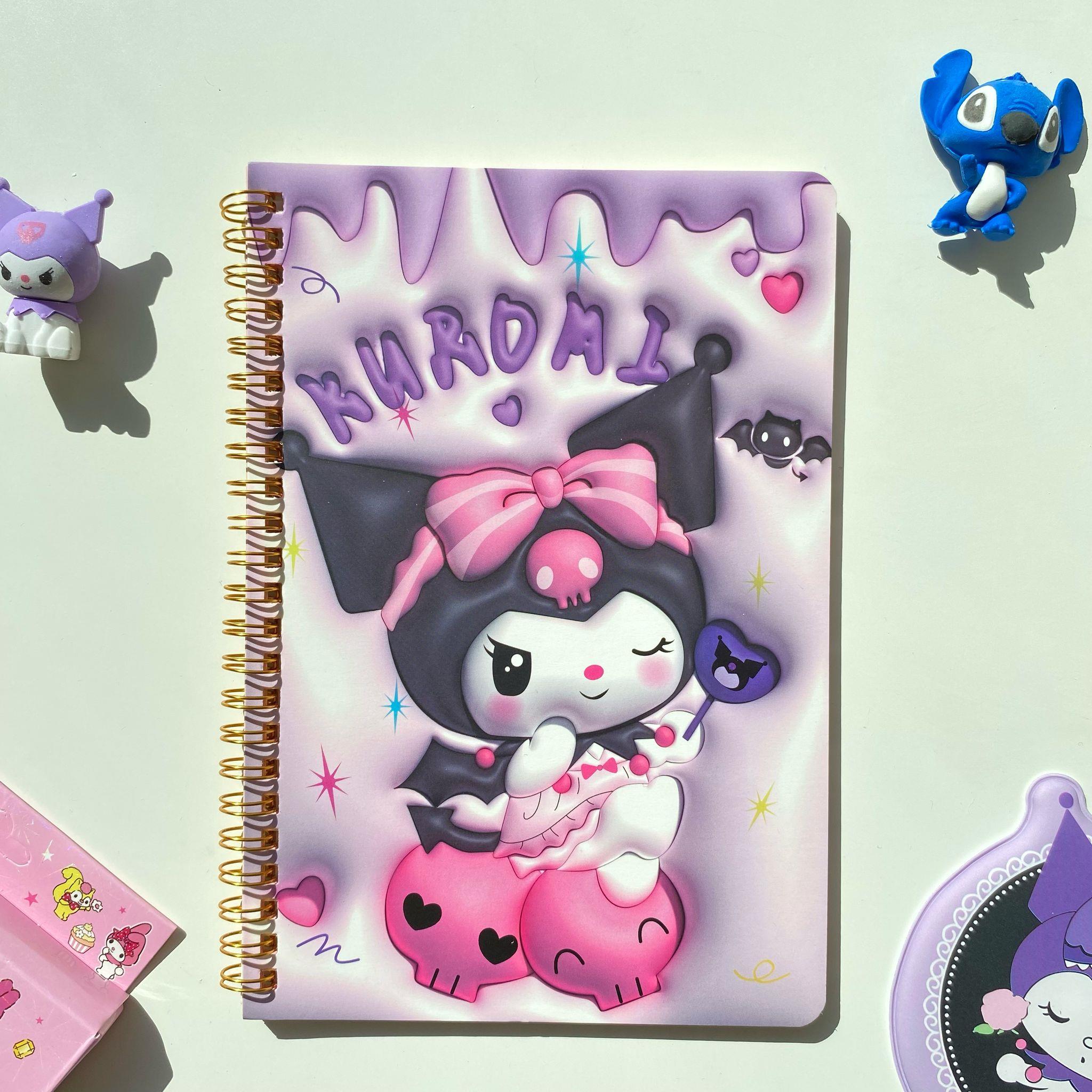 Kuroal Kuromi Çizgili Defter