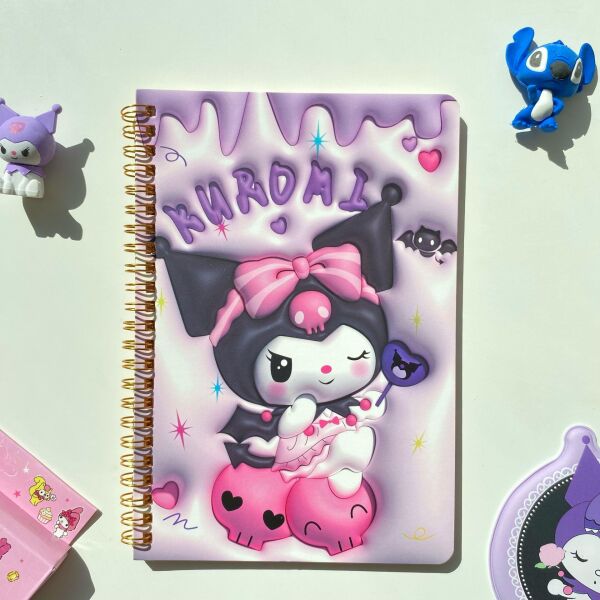 Kuroal Kuromi Çizgili Defter