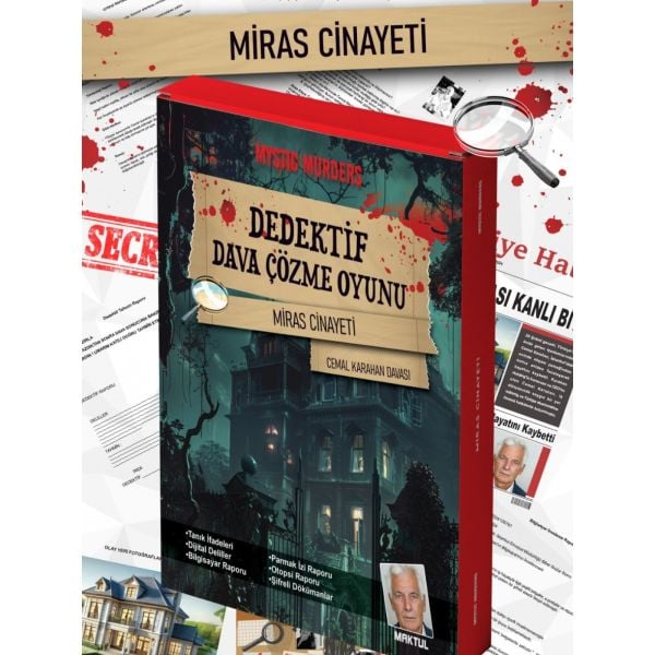 Dedektiflik Cinayet Çözme Oyunu - Miras Cinayeti