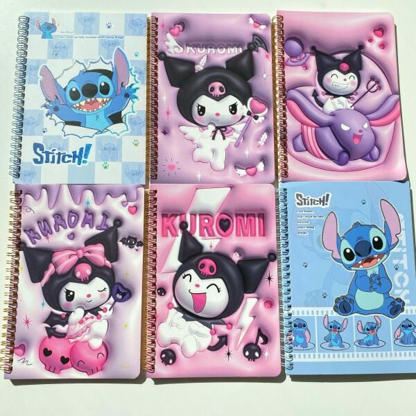 Kuromi Çizgili Defter