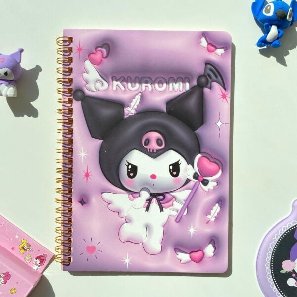 Kuromi Çizgili Defter