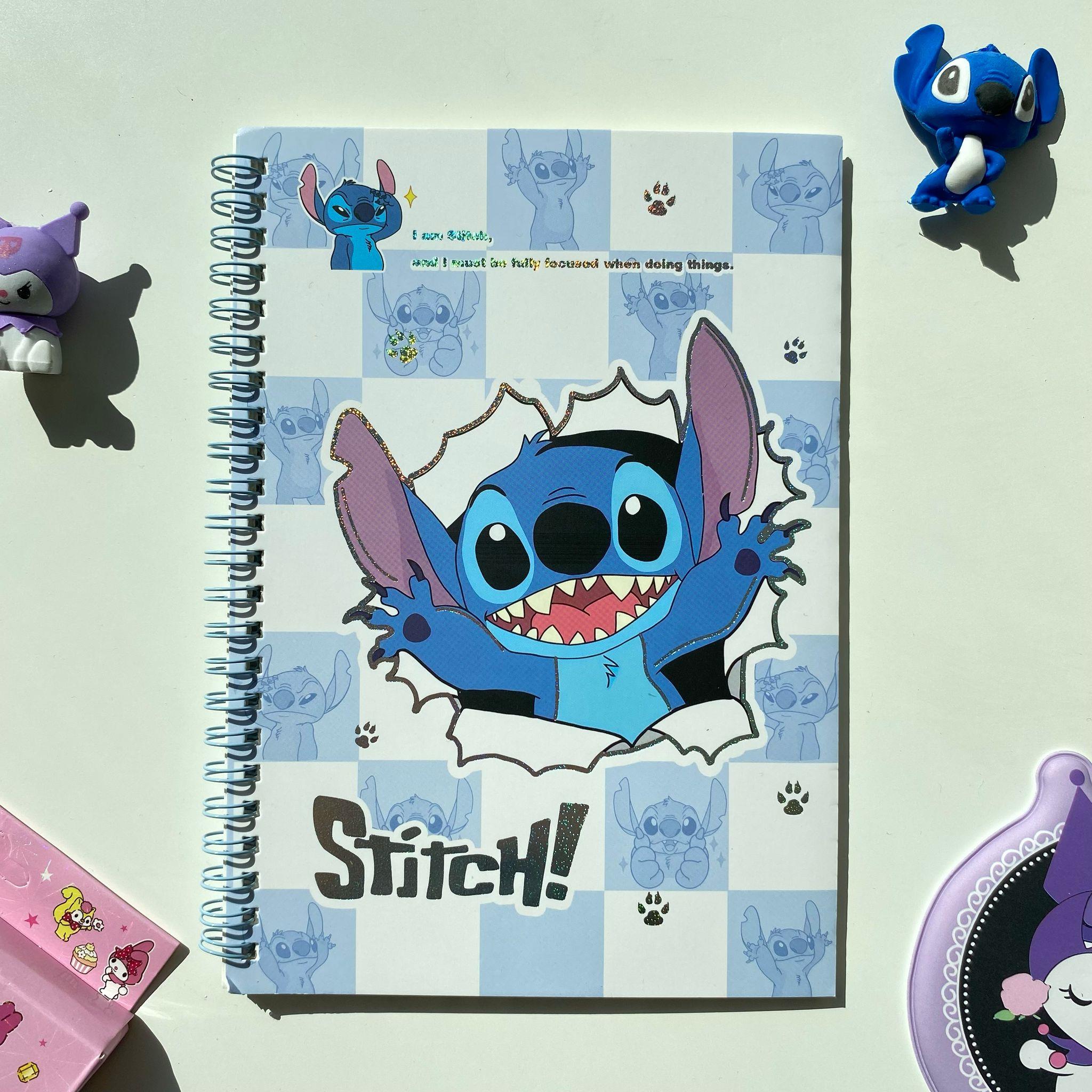 Stitch Çizgili Defter