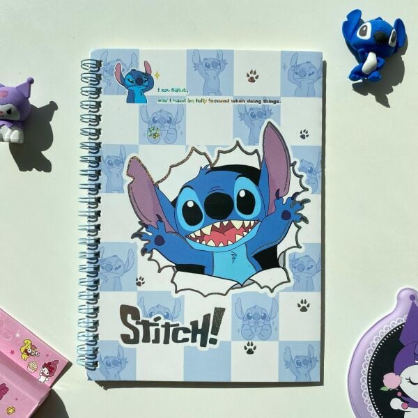 Stitch Çizgili Defter