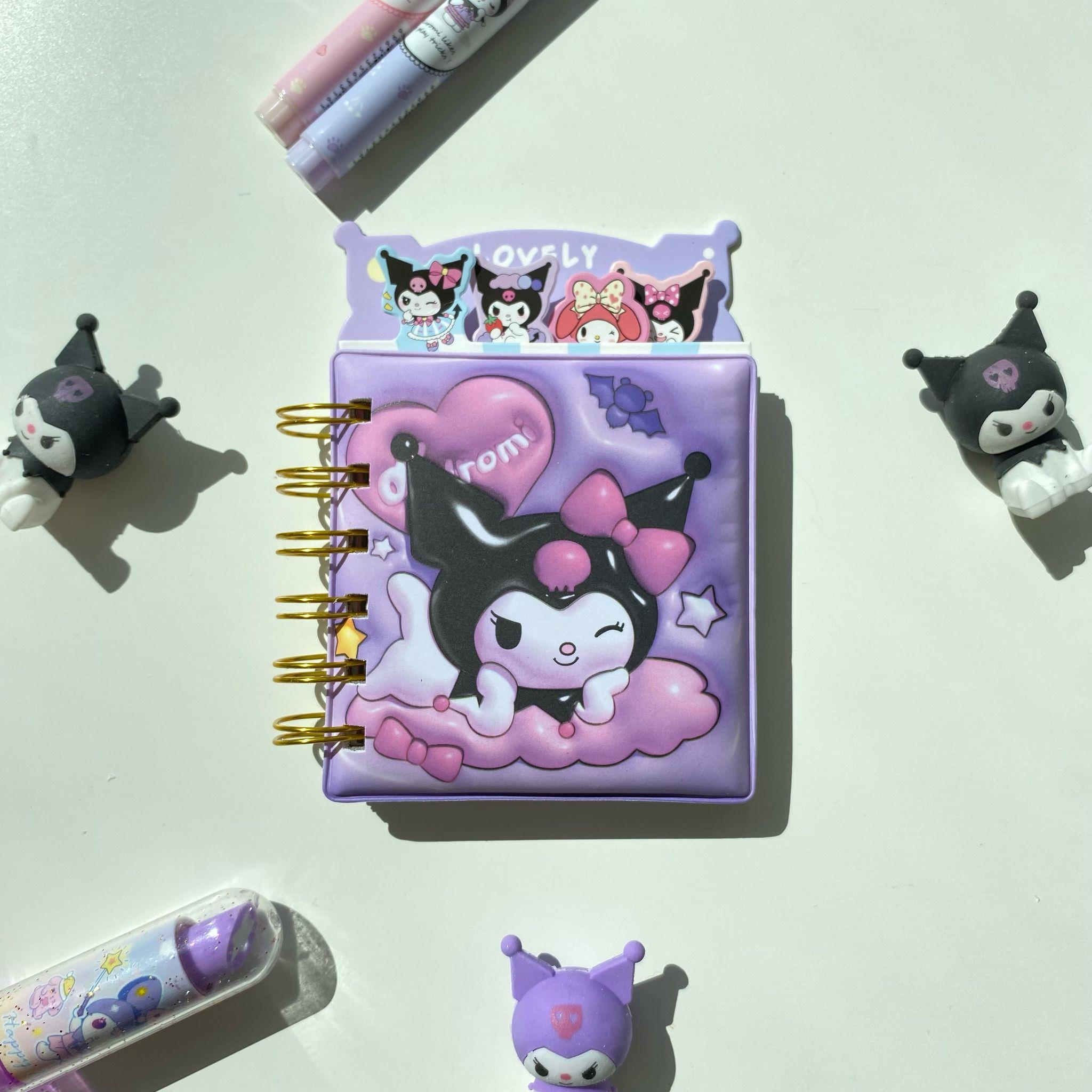 Love Kuromi Puffy Not Defteri-2