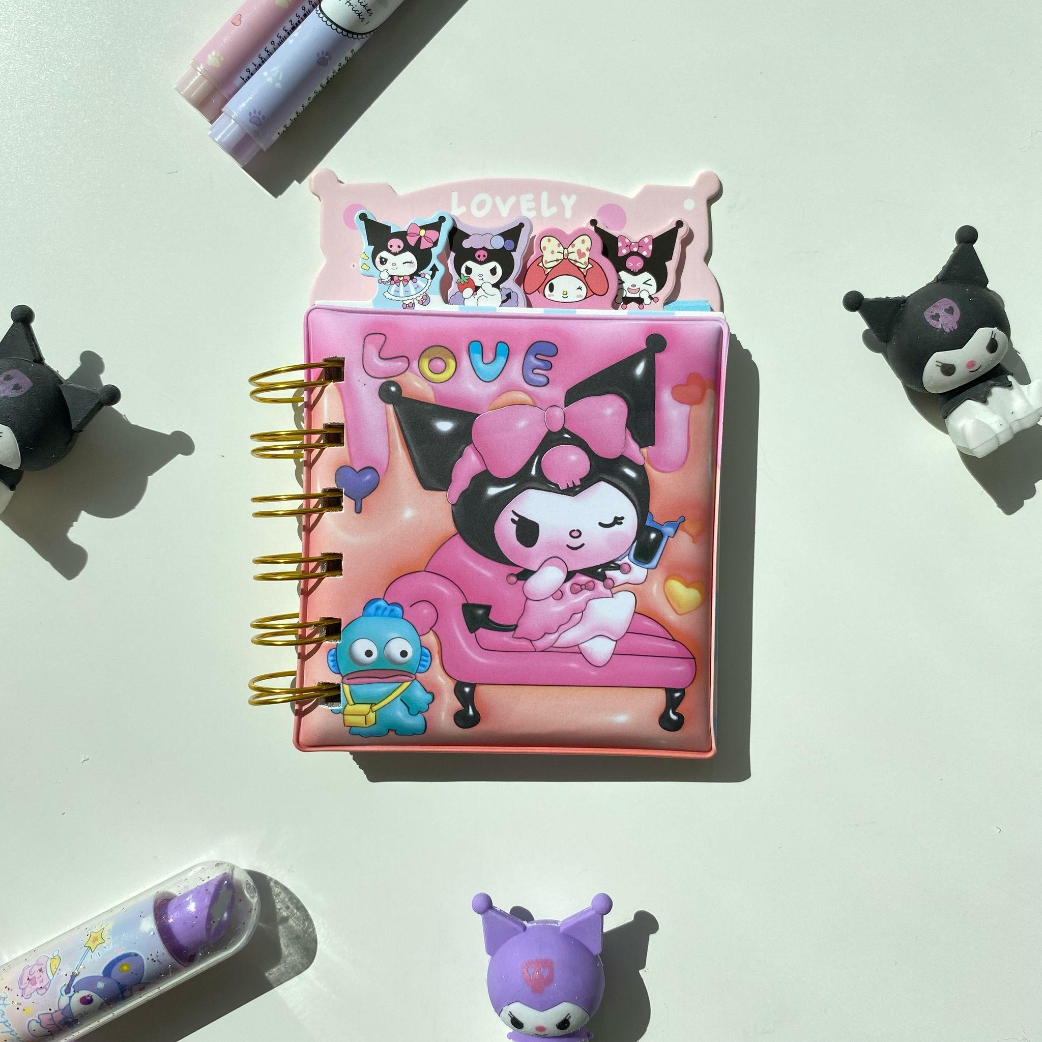 Love Kuromi Puffy Not Defteri