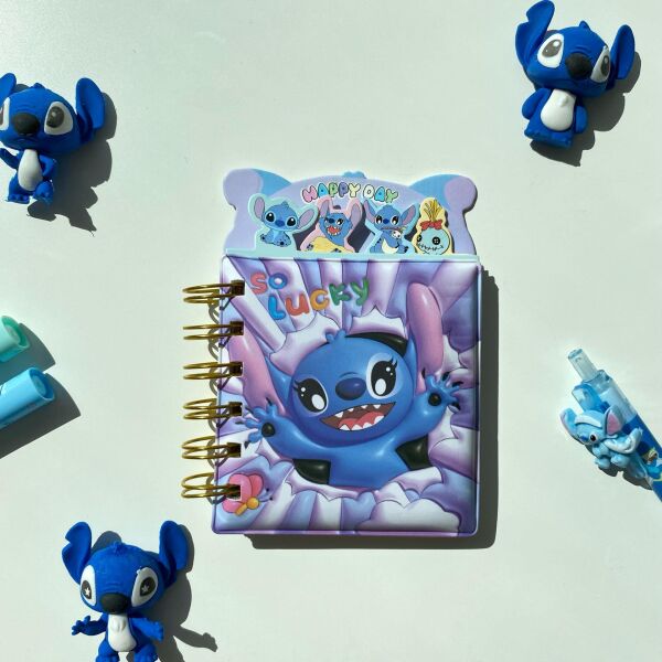 Lucky Stitch Puffy Not Defteri