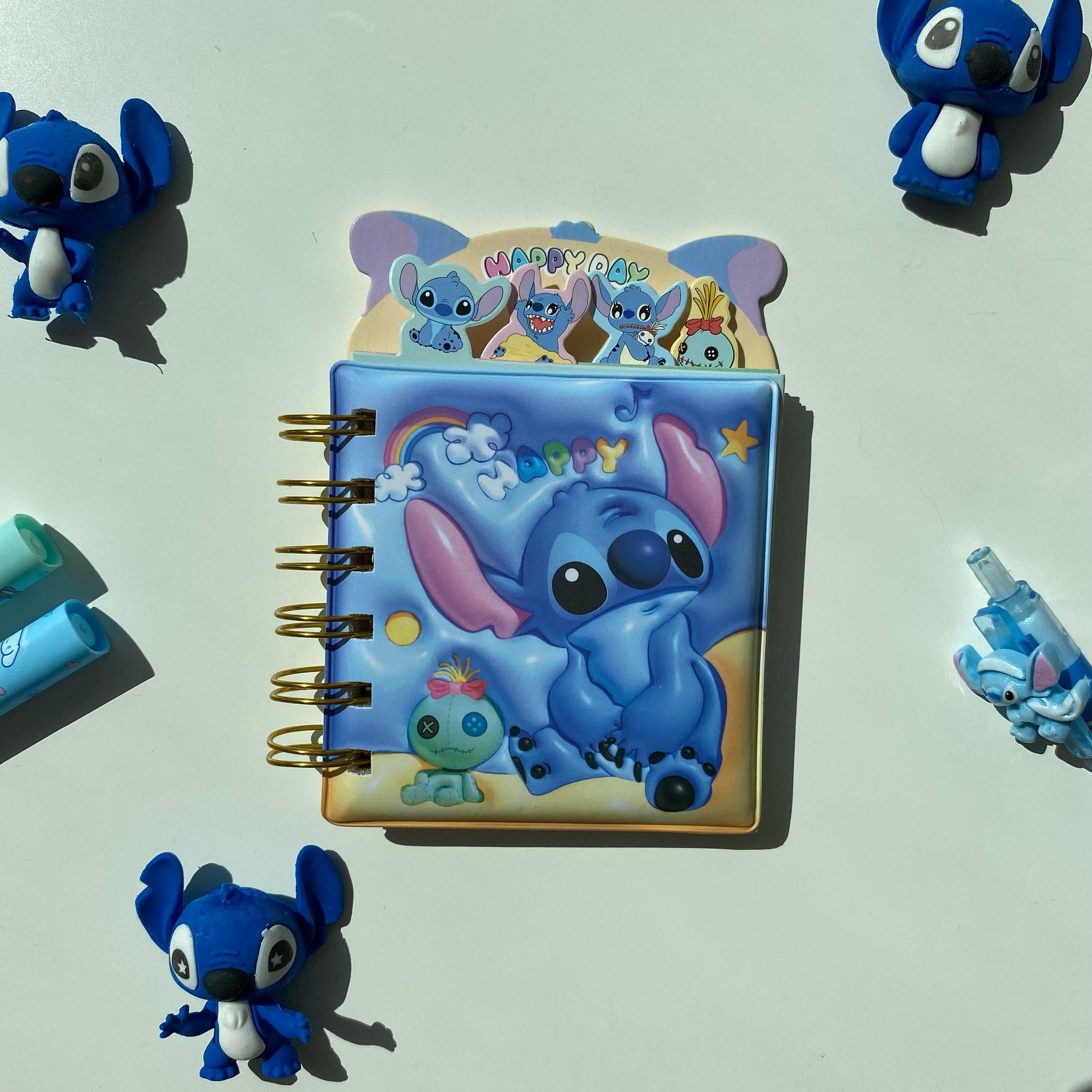 Happy Stitch Puffy Not Defteri