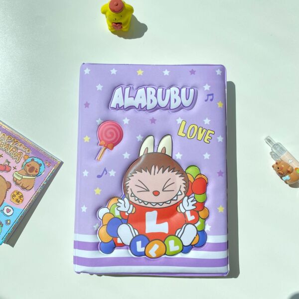 Love Labubu Puffy Defter