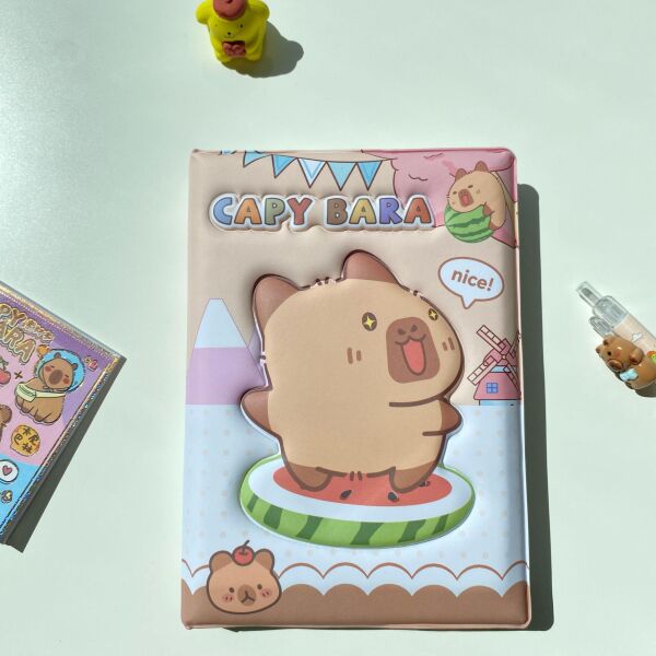 Capy Bara Pufy Defter
